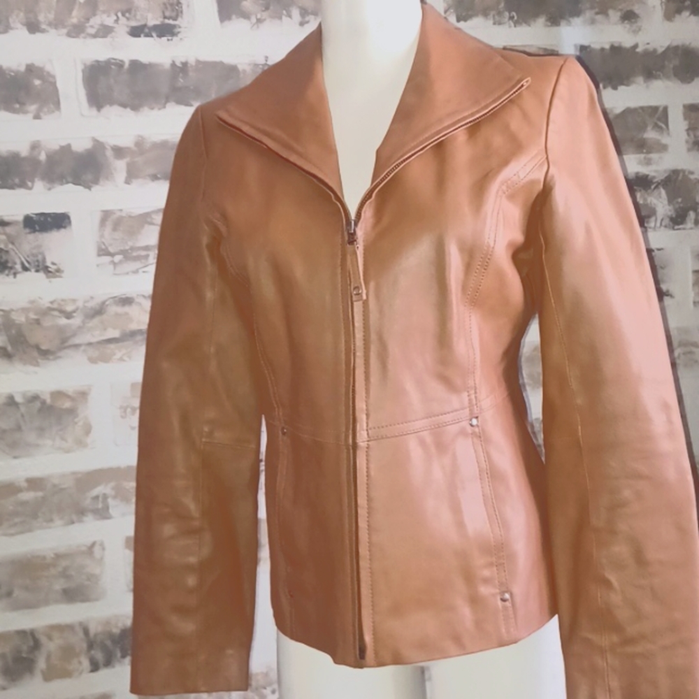 BERNARDO Leather Jacket
